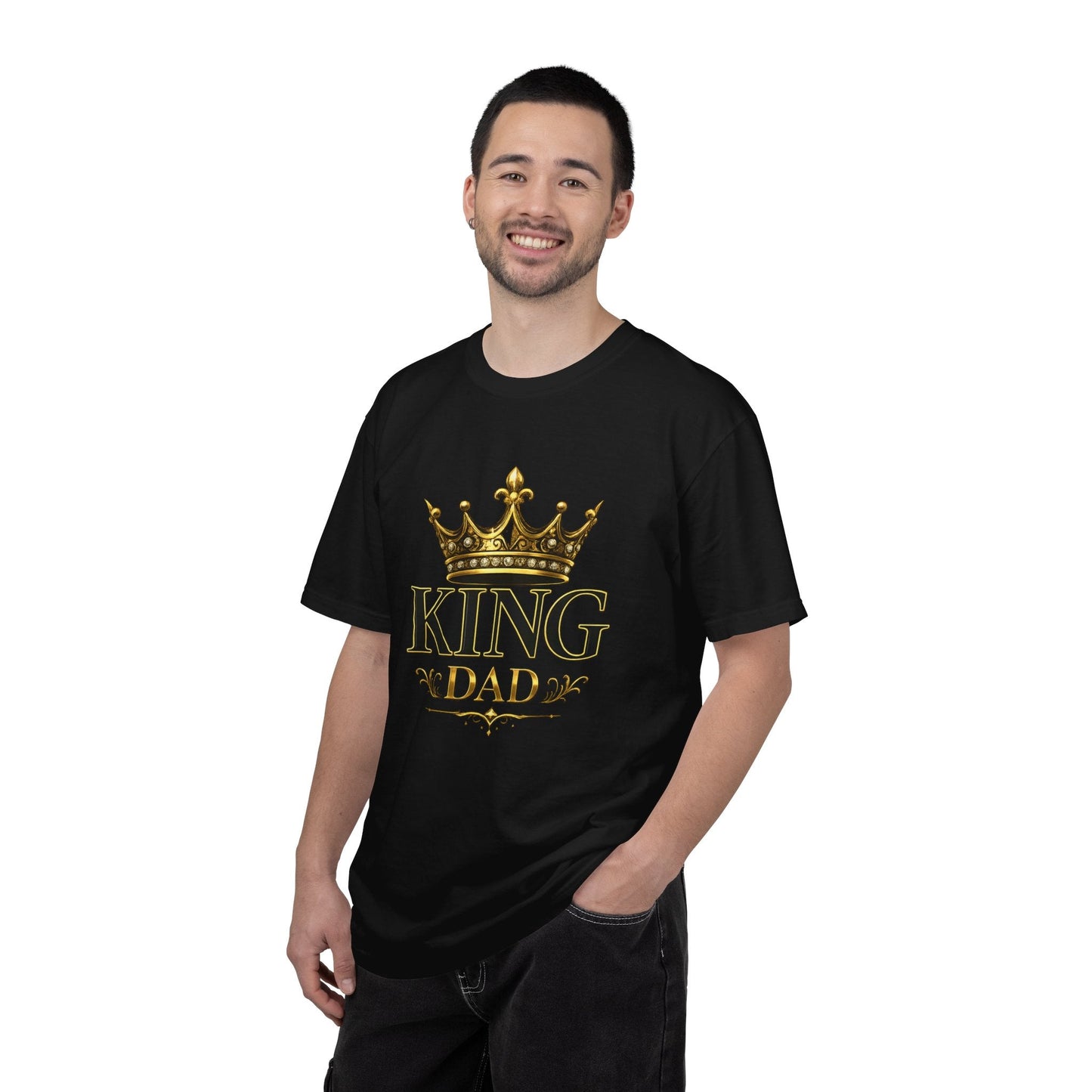 King Dad T-Shirt — Crown Graphic Father's Day Tee