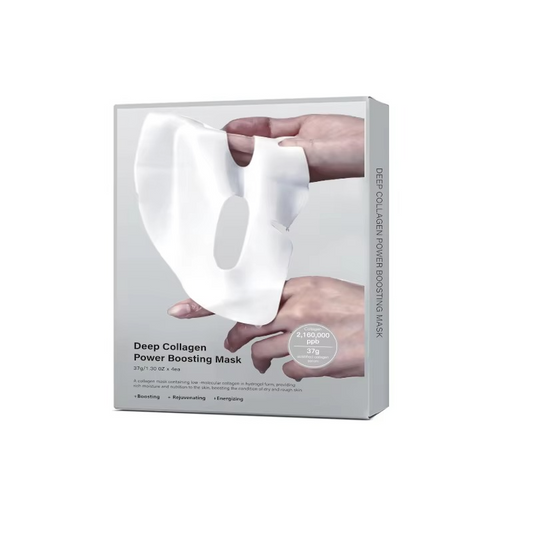 Masque Facial au Collagène Profond (4 Pièces)