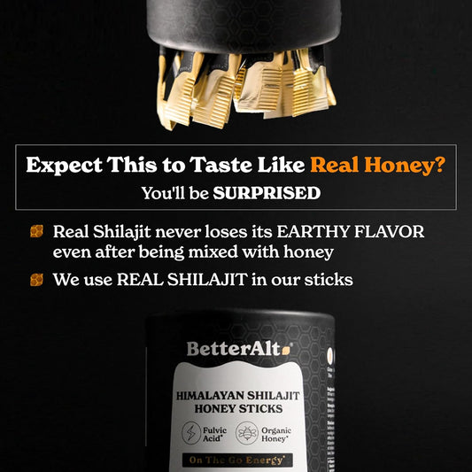 Barres de Shilajit de l'Himalaya BetterAlt™