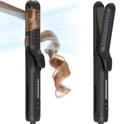 2-in-1 Air Flow Curling Iron & Hair Straightener