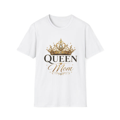 Queen Mom T-Shirt - Crown Graphic Mother's Tee