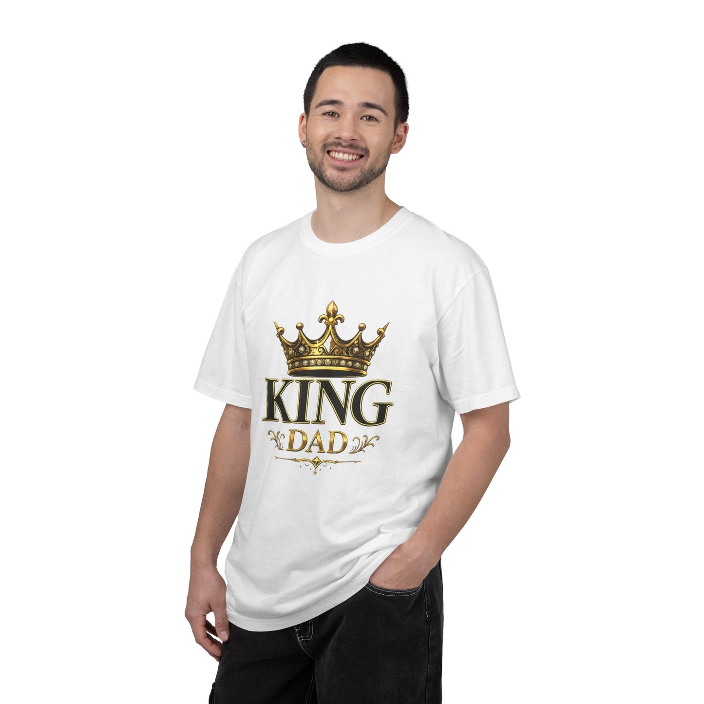 King Dad T-Shirt — Crown Graphic Father's Day Tee