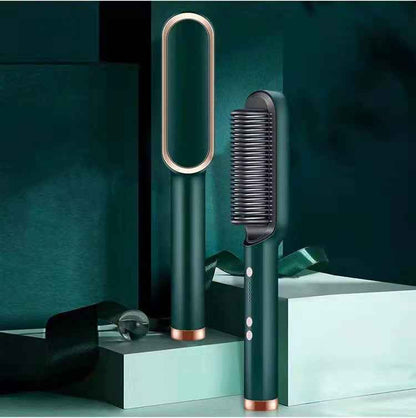 2 in 1 hair straightener curler Hot Comb