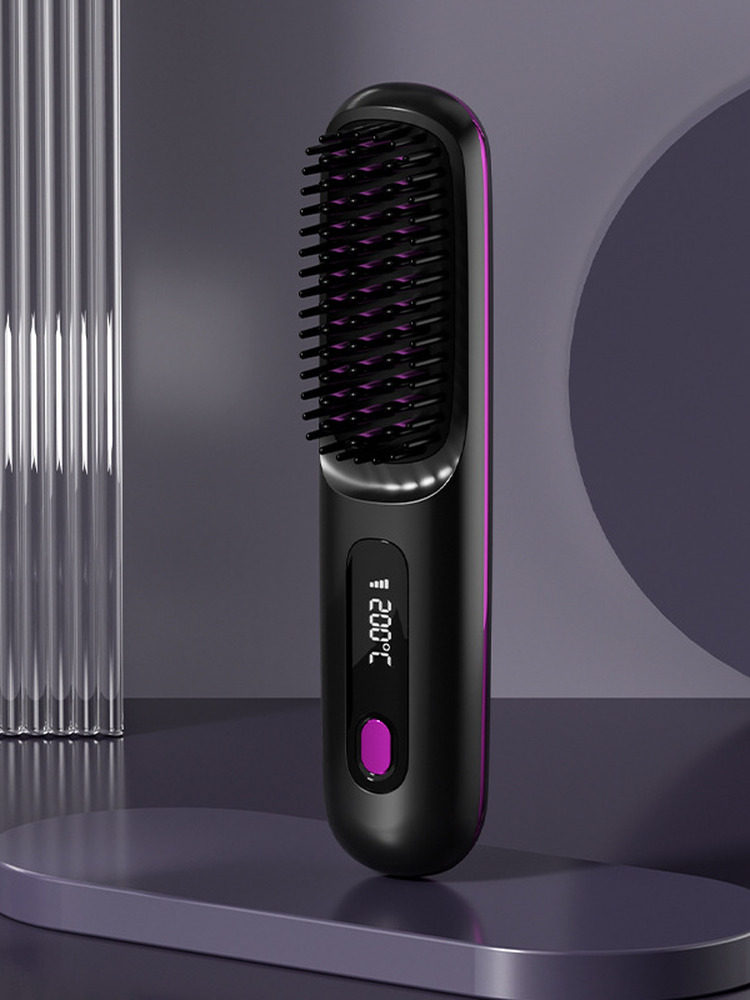 Wireless Hair Straightening Comb