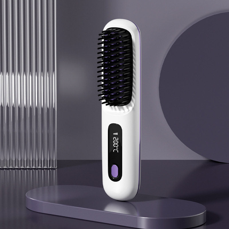 Wireless Hair Straightening Comb