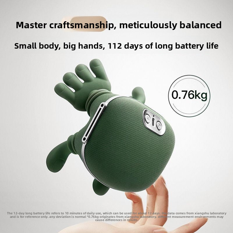 GlowMotionFit™ 4D Smart Neck & Shoulder Massager with Heat Therapy