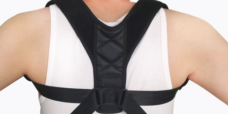 Adjustable Posture Corrector Back Support Brace – Shoulder & Spine Alignment Belt