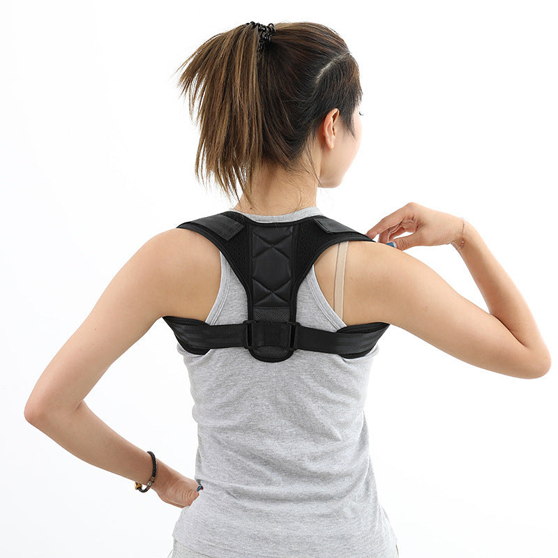 Adjustable Posture Corrector Back Support Brace – Shoulder & Spine Alignment Belt