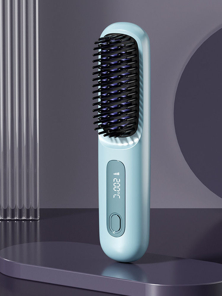 Wireless Hair Straightening Comb