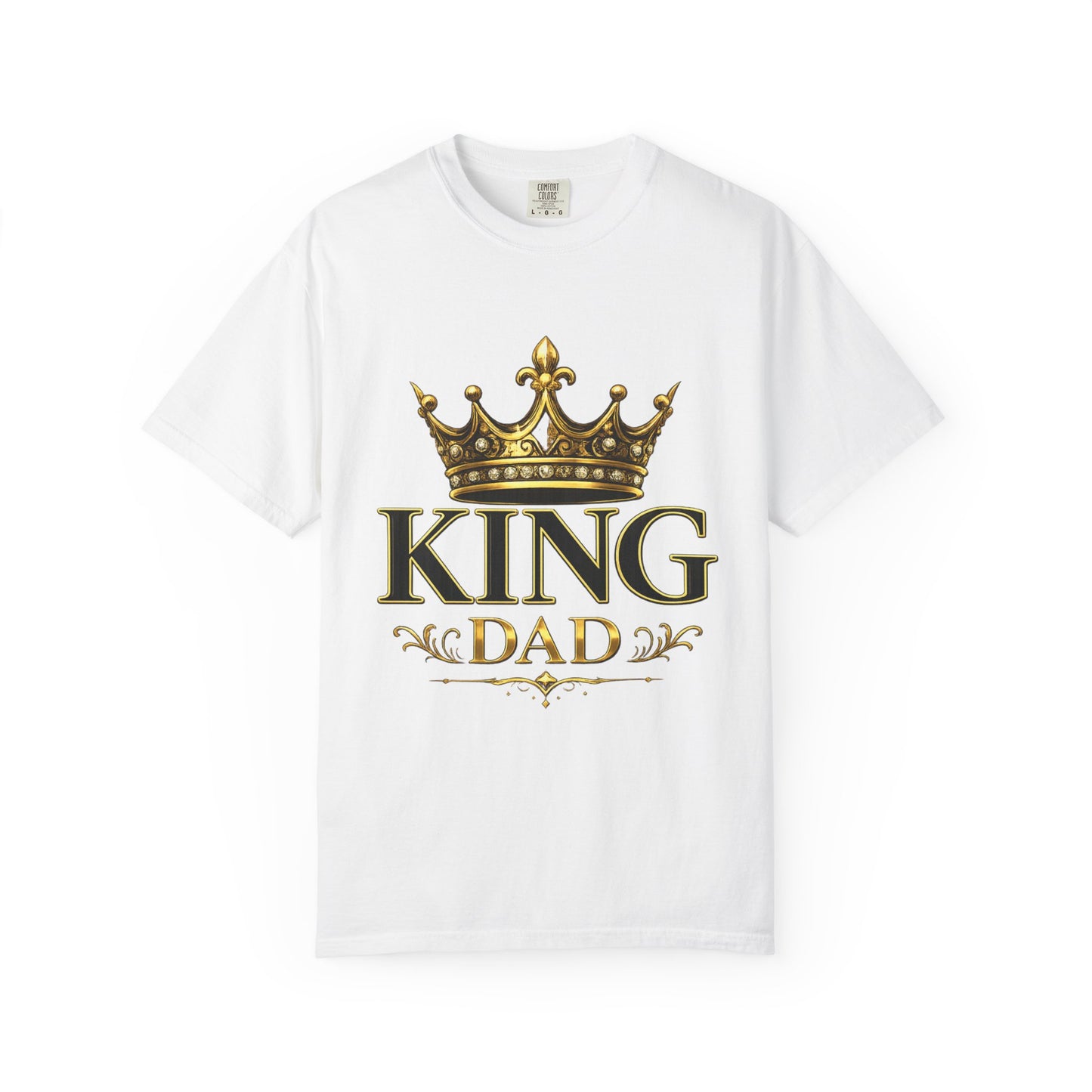 King Dad T-Shirt — Crown Graphic Father's Day Tee