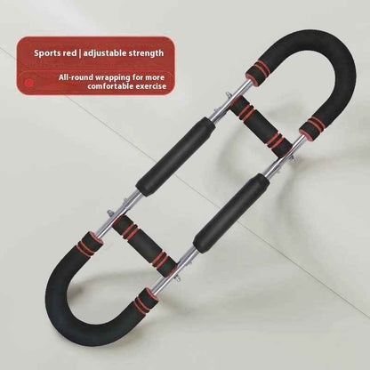 Multi-functional U-shaped Arm Strengthener Chest Trainer Adjustable Forearm Strength Exerciser Home Gym Equipment Bodybuilding