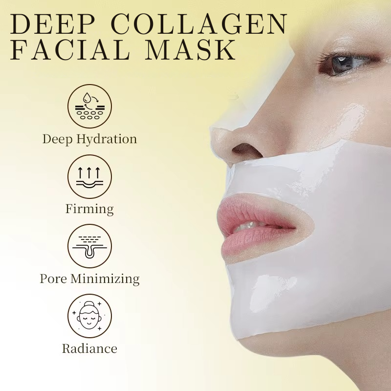 Deep Collagen Facial Mask (4Pcs)