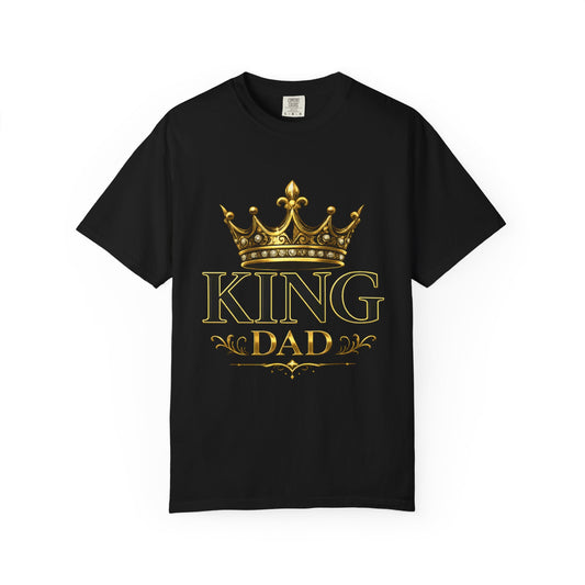 King Dad T-Shirt — Crown Graphic Father's Day Tee