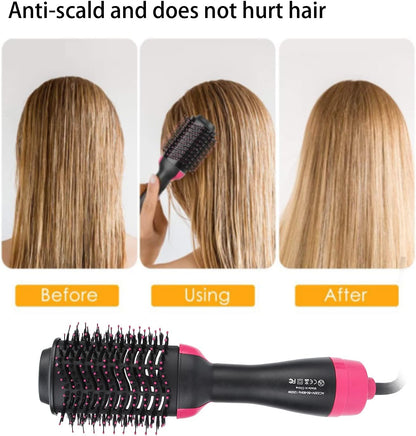 Hot Air Brush Negative Ionic Electric Hair Dryer Brush