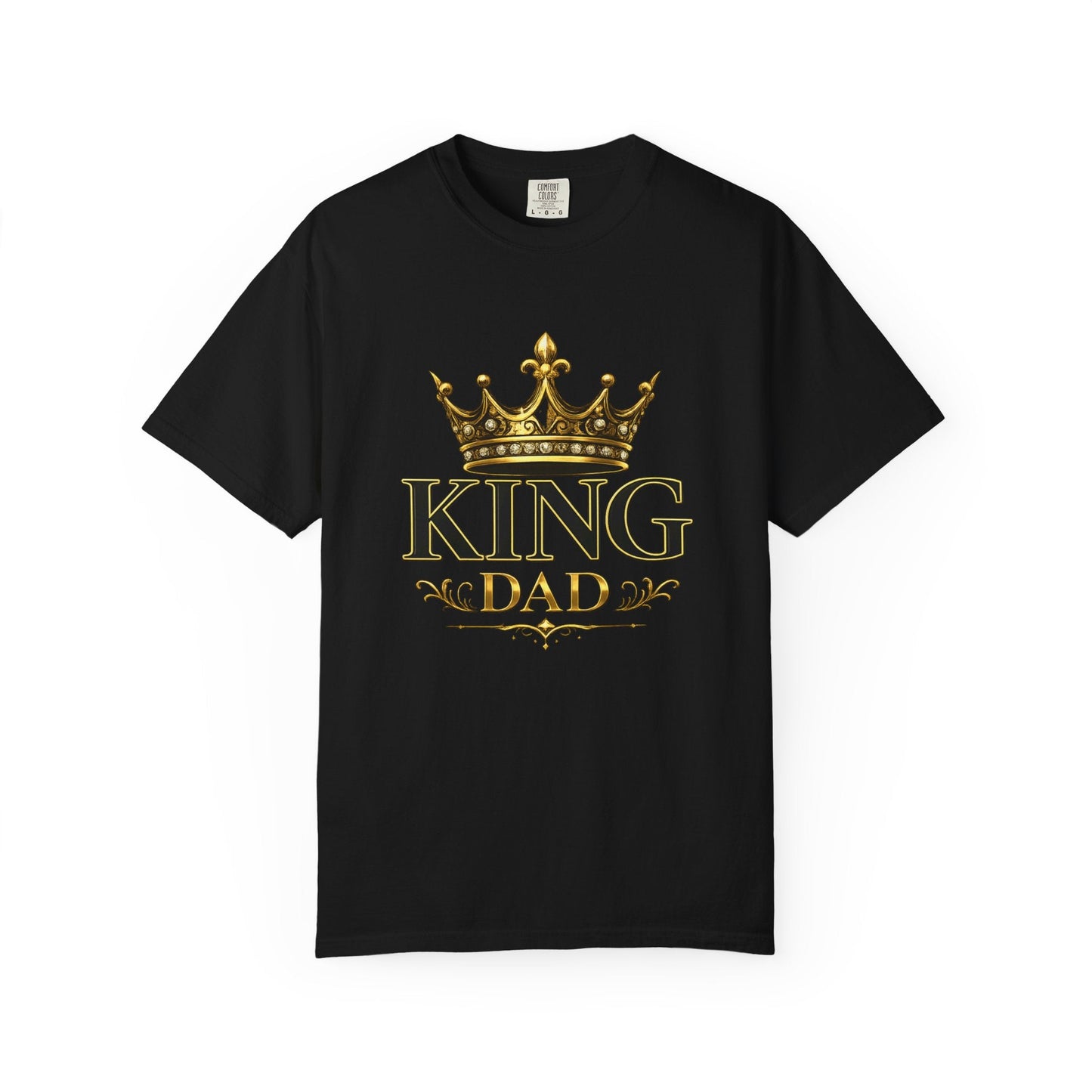 King Dad T-Shirt — Crown Graphic Father's Day Tee