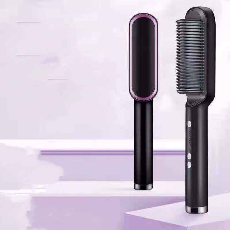 2 in 1 hair straightener curler Hot Comb