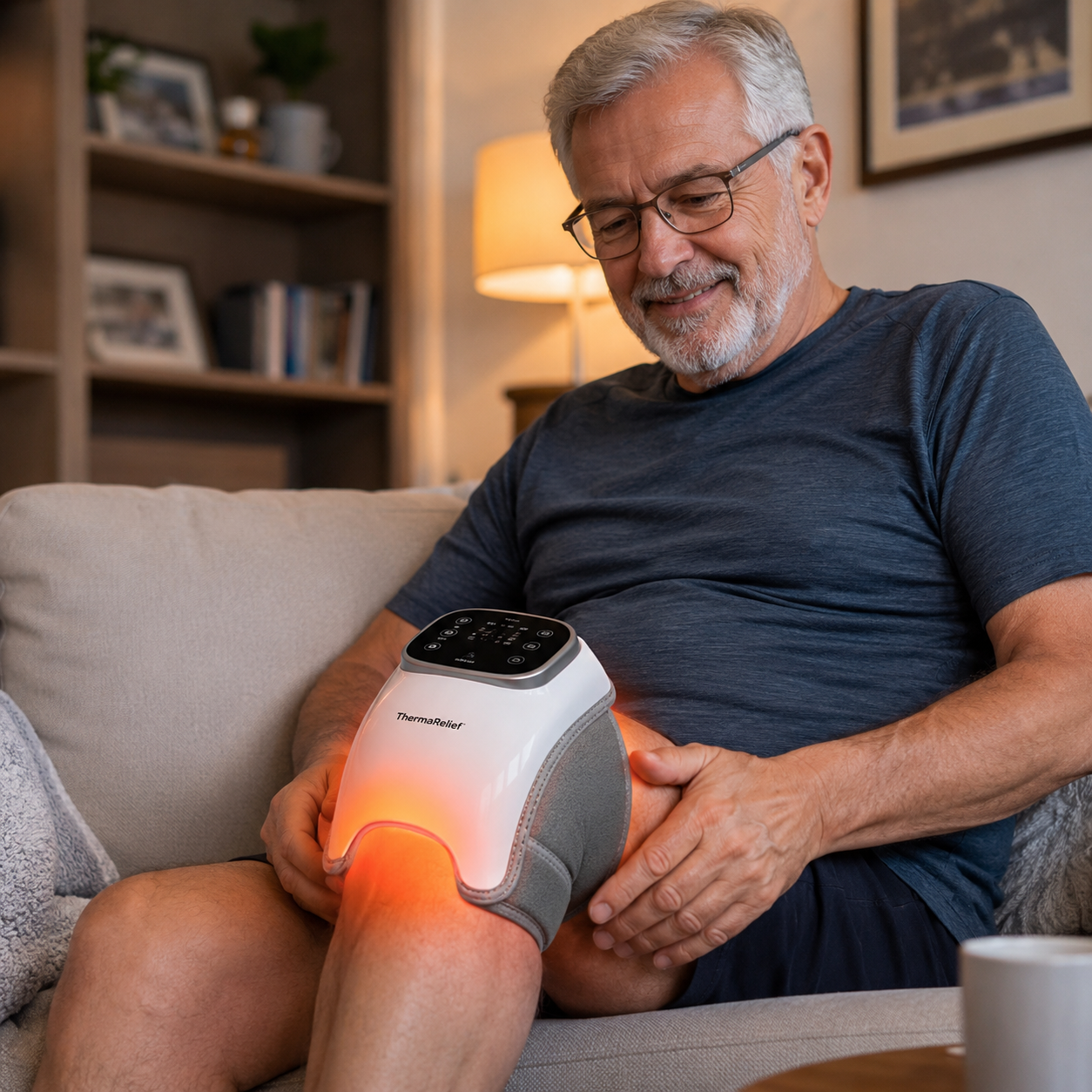 ThermaRelief™ Heated Knee Massager