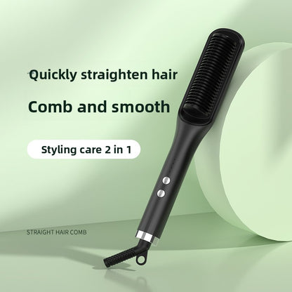 Two-in-one hair straightener