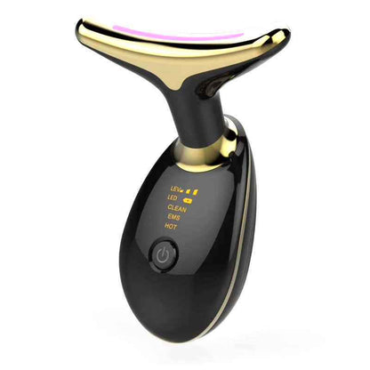 EMS Thermal Neck Lifting & Tightening Massager – Microcurrent Wrinkle Remover Device