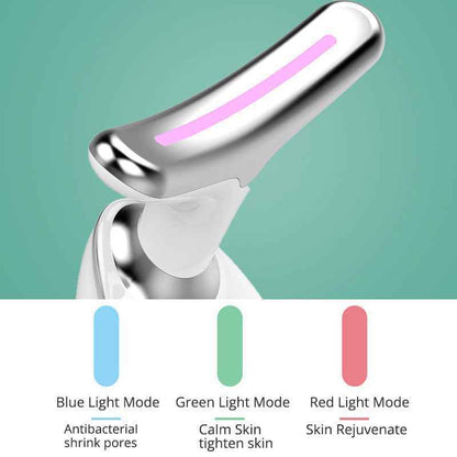 EMS Thermal Neck Lifting & Tightening Massager – Microcurrent Wrinkle Remover Device