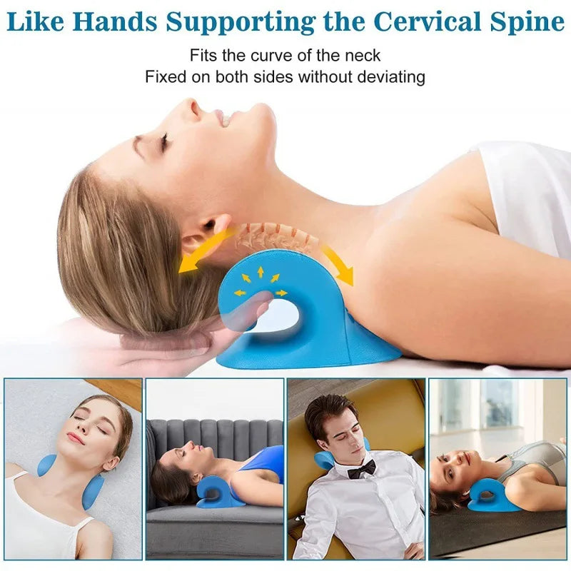Neck Stretcher for Pain Relief & Cervical Spine Alignment