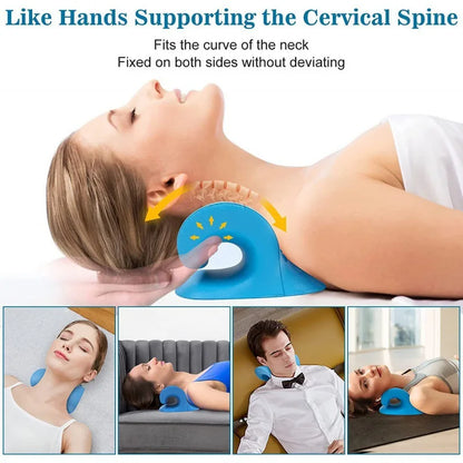 Neck Stretcher for Pain Relief & Cervical Spine Alignment