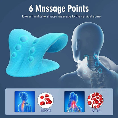 Neck Stretcher for Pain Relief & Cervical Spine Alignment