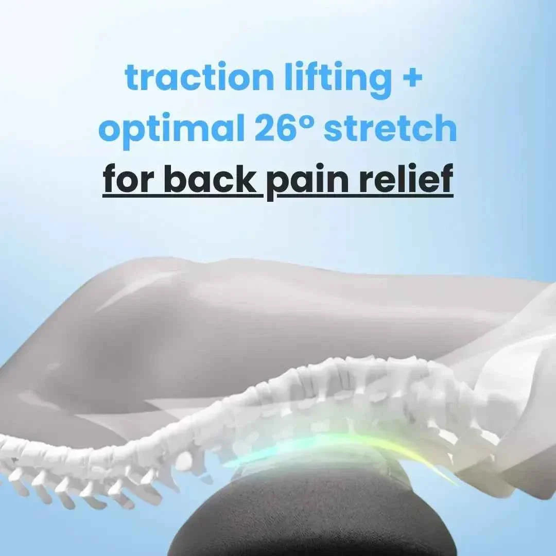 Multi-functional 3-in-1 Back Massager with Relief Bed Sleeping Shiatsu Deep Tissue Portable Shoulder Lower Back Pain Relief