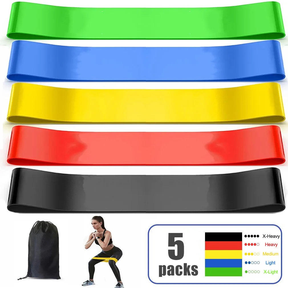 Yoga Resistance Band for Legs, Hips & Full Body Workout