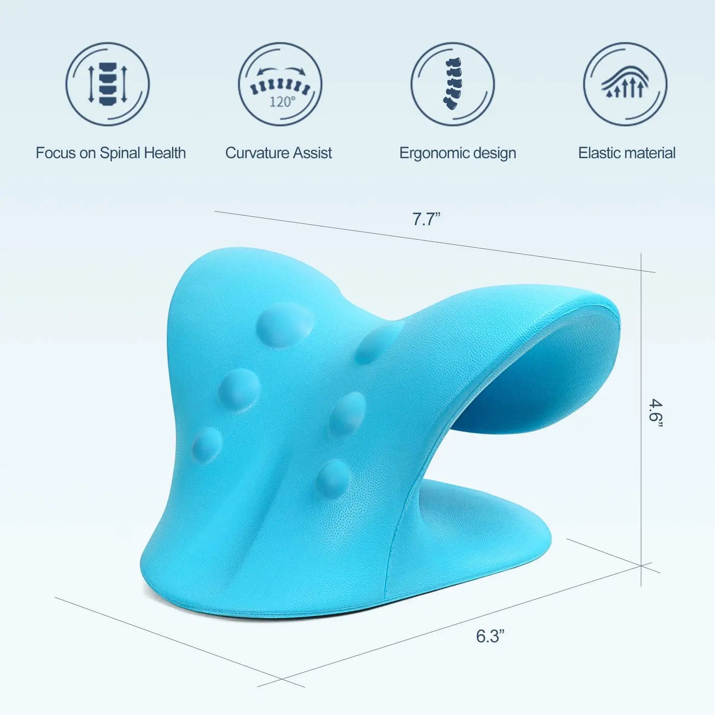 Neck Stretcher for Pain Relief & Cervical Spine Alignment
