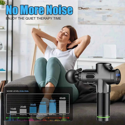30-Speed Deep Tissue Massage Gun