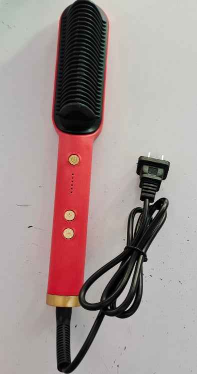 2 in 1 hair straightener curler Hot Comb