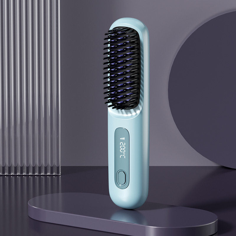 Wireless Hair Straightening Comb