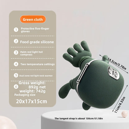 GlowMotionFit™ 4D Smart Neck & Shoulder Massager with Heat Therapy