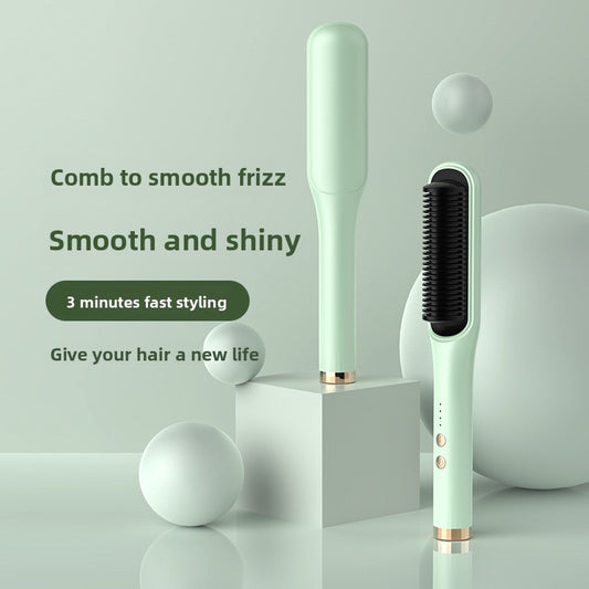 Two-in-one hair straightener