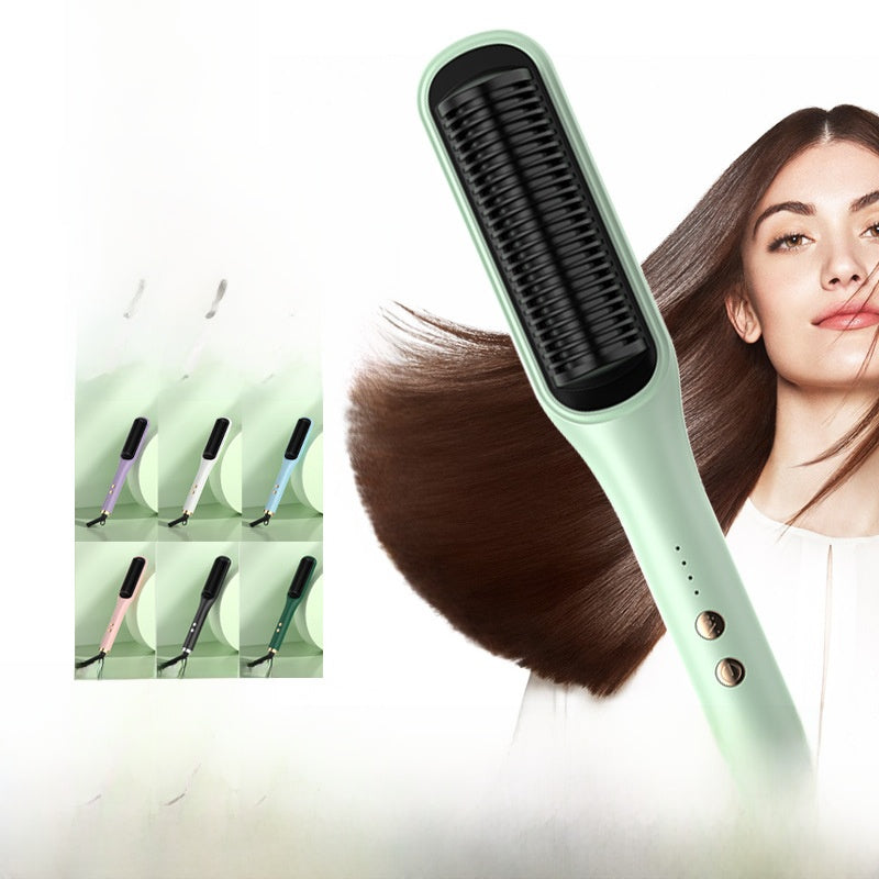 Two-in-one hair straightener